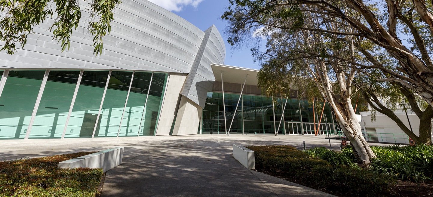 Perth Convention and Exhibition Centre from the outside