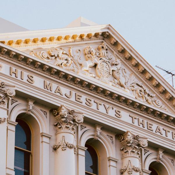His Majesty’s Theatre in Perth.
