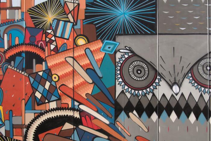 Untitled mural in Grand Lane