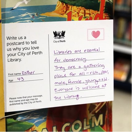 Library Postcard 2