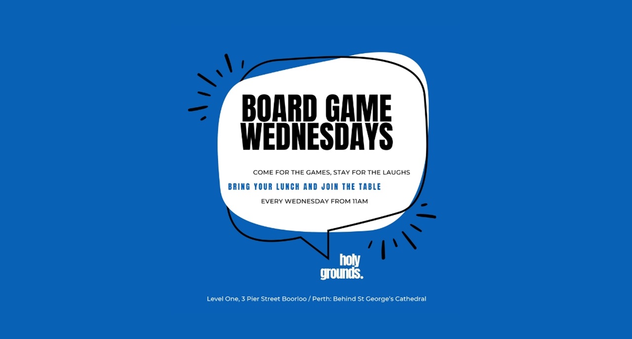 Holy Grounds Board Game Wednesdays