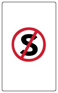 no stopping zone