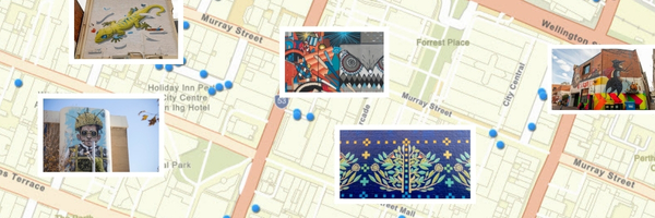 Street art interactive map link
