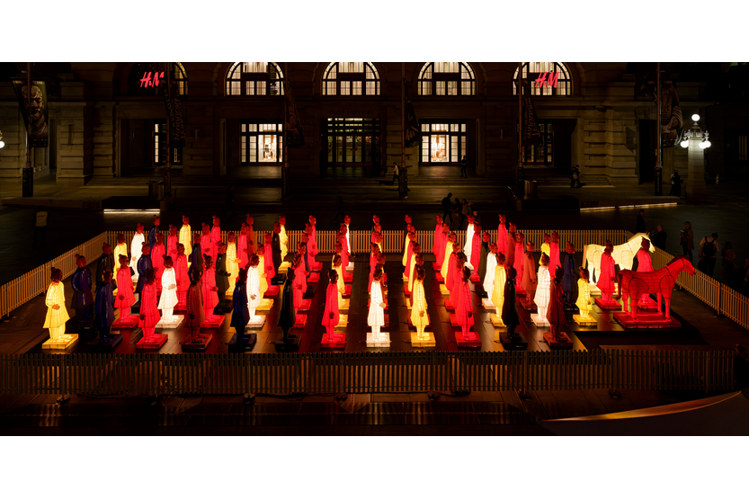 Terracotta Warriors silk lanterns